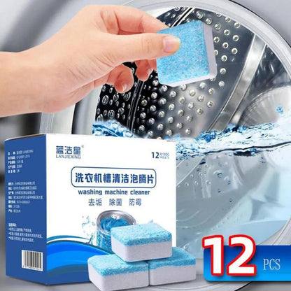 Washing Machine Cleaning Tablets | 12-Piece Pack