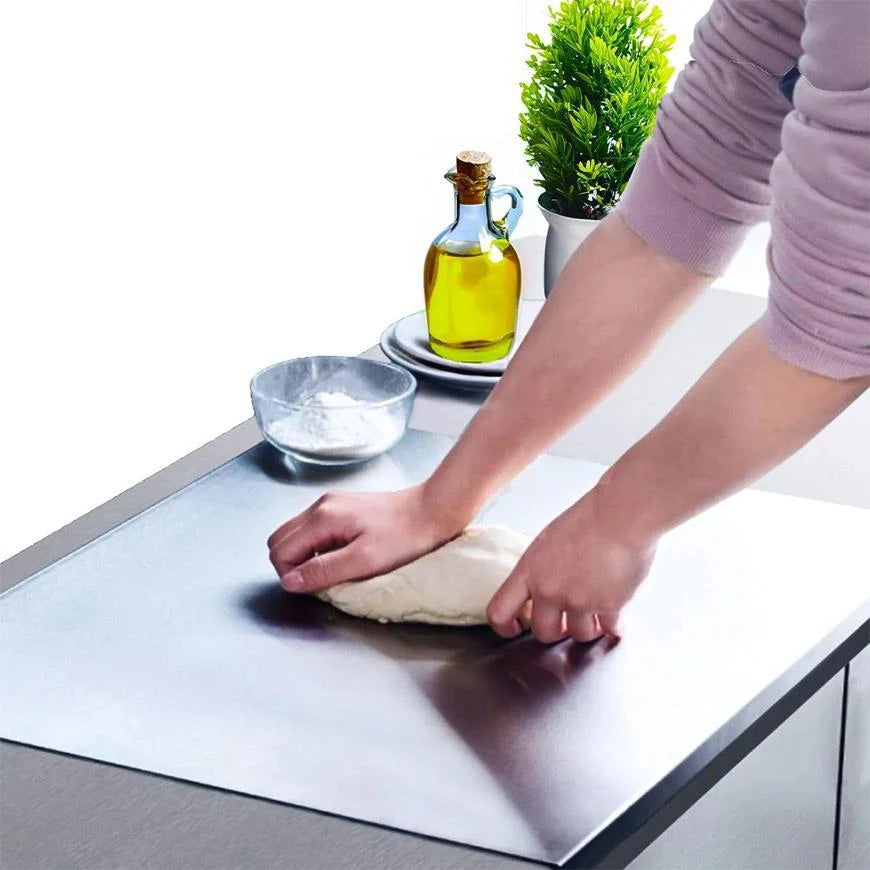 Stainless Steel Cutting Board | Premium Kitchen Chopping Board for Meat, Fruits & Vegetables
